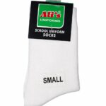 Socks White Girls School Uniform